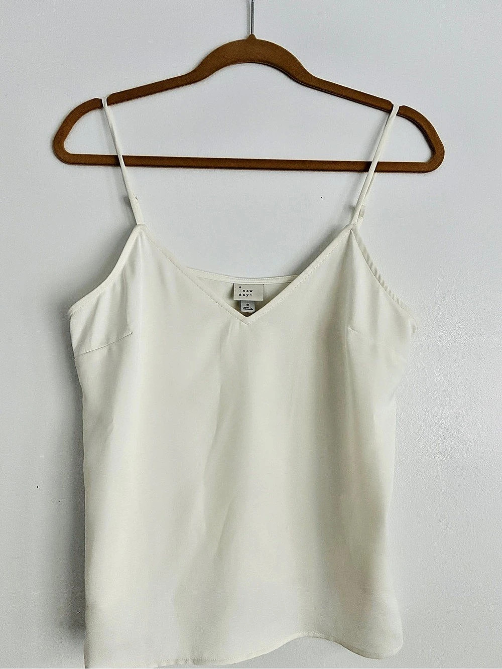 a new day V-Neck Camisole - White  - size small